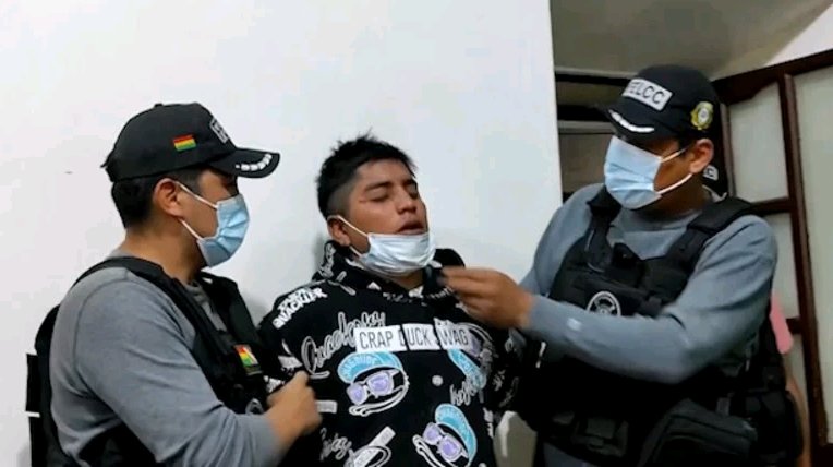 motoladrón aprehendido en Cochabamba