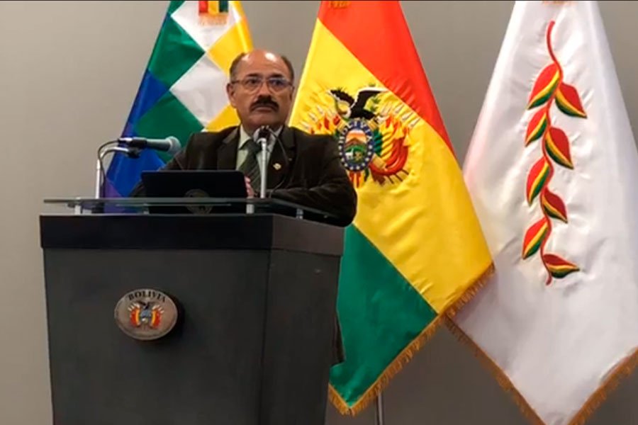 Aníbal Cruz secretario de Salud de Cochabamba