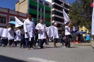 Paro médico continúa y los piquetes de huelga de hambre se reactivan