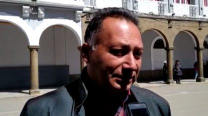 Gonzalo Gino Martínez pide tranquilidad a la ciudadanía orureña