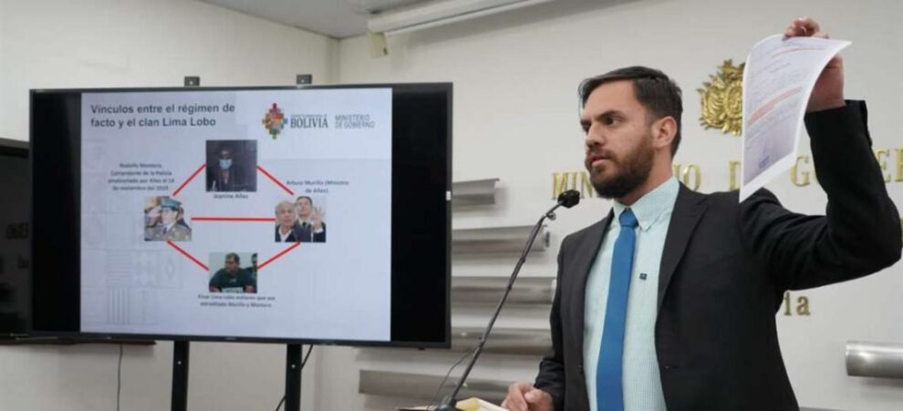 Denuncia contra Murillo y Montero por complicidad con el narcotráfico