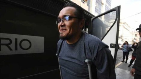 Jhasmani Torrico tras audiencia sobre su detención domiciliaria