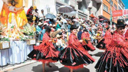 Entrada del Gran Poder 2021 en La Paz
