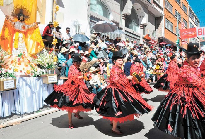 Entrada del Gran Poder 2021 en La Paz