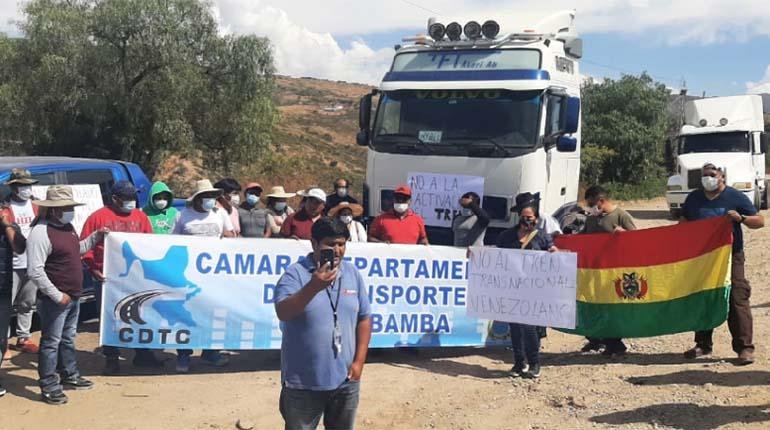 paro indefinido transporte Cochabamba