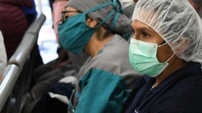 paro médico de profesionales en salud