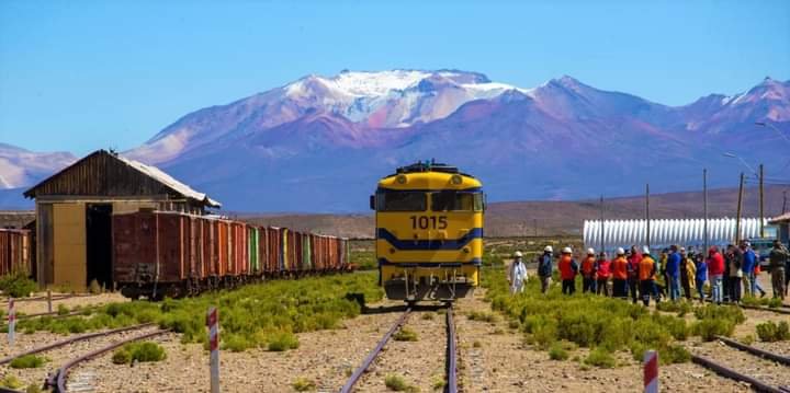 Tramo ferroviario Arica - Viacha en prueba técnica