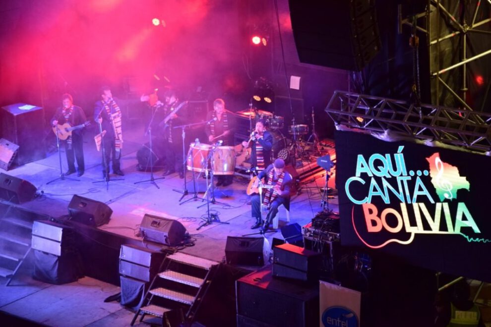 Festival Aquí Canta Bolivia suspendido debido a conflictos en el país