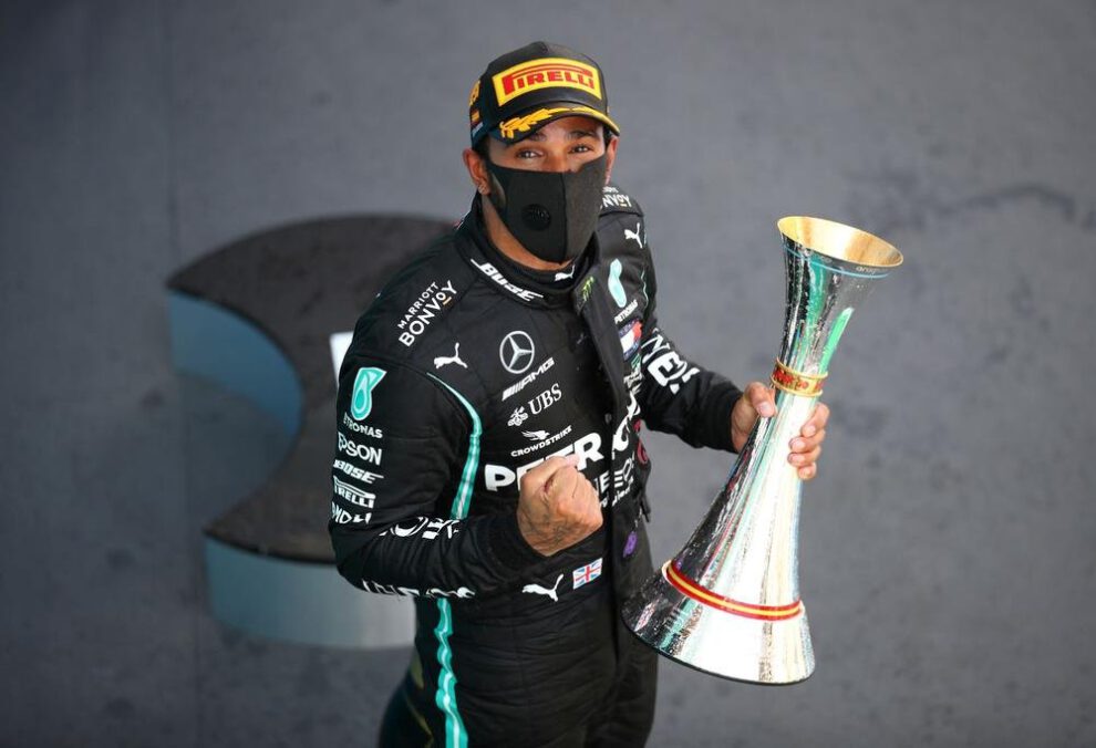 Hamilton brilla en Montmeló tras ganar el Gran Premio de España