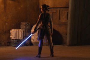 Sable de luz real de Star Wars presentado por Disney