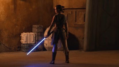 Sable de luz real de Star Wars presentado por Disney