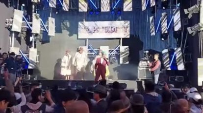 Mr. President en Sabaya durante su concierto