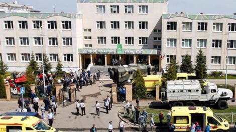 Tiroteo en colegio de Rusia