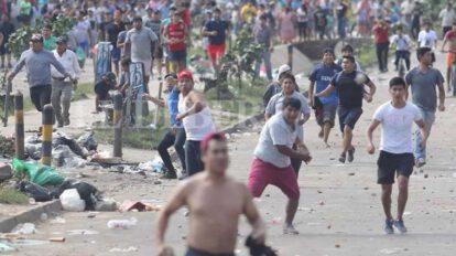 Enfrentamientos en Santa Cruz entre comerciantes y simpatizantes del MAS
