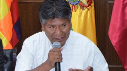 Gobernador de Oruro Víctor Hugo Vásquez niega haber dado órdenes de gasificar a los manifestantes