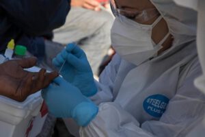 Pruebas de Covid-19 en La Paz