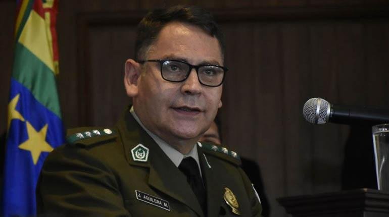 Comandante Aguilera denuncia narcotráfico