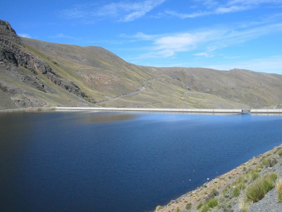 Represas de agua potable en La Paz y El Alto
