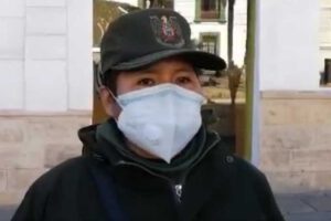 Sargento Cecilia Calani en el caso motín policial de 2019