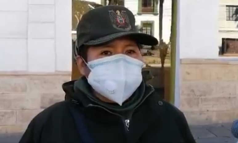 Sargento Cecilia Calani en el caso motín policial de 2019