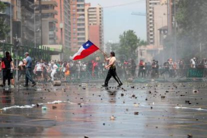 Protestas en Chile provocan la muerte de 18 personas