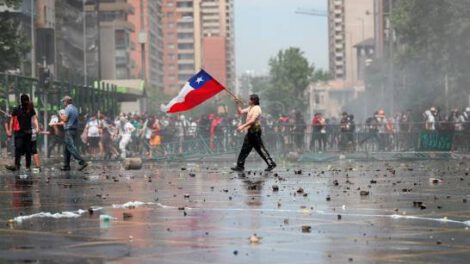 Protestas en Chile provocan la muerte de 18 personas