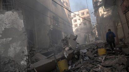 Israel contraataca a Hamás en la Franja de Gaza