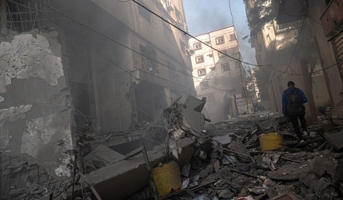 Israel contraataca a Hamás en la Franja de Gaza