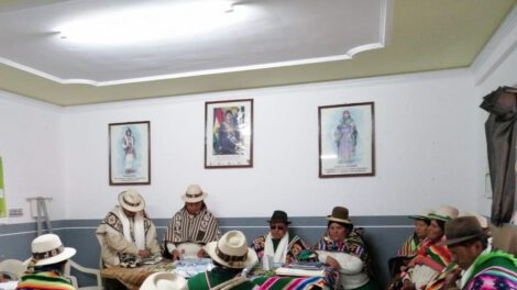 Triunfo de Morales en primera vuelta según autoridades originarias de Jach’a Carangas