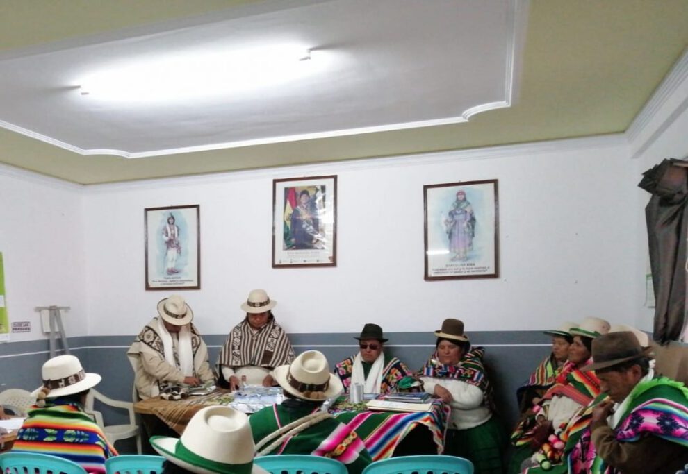 Triunfo de Morales en primera vuelta según autoridades originarias de Jach’a Carangas
