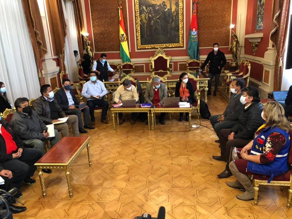 La Paz en alerta naranja por la propagación del Covid-19