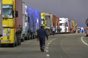 Desbloqueo de carreteras en Cochabamba
