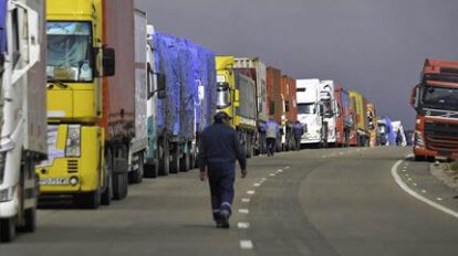 Desbloqueo de carreteras en Cochabamba