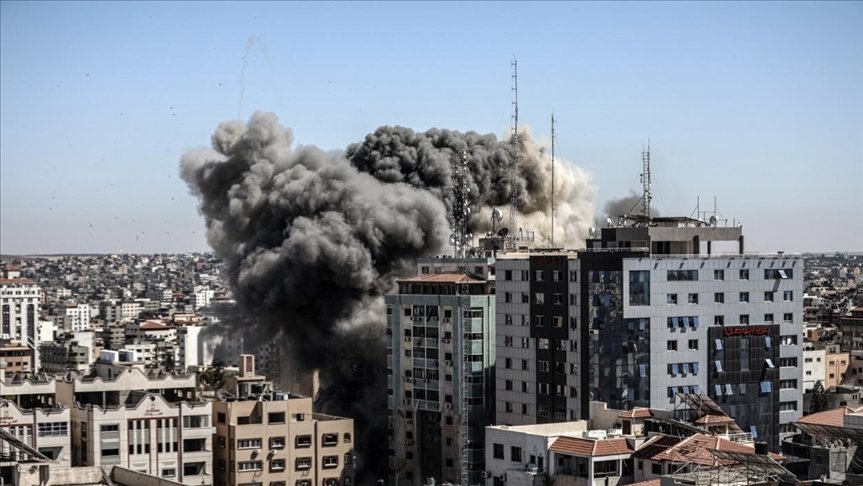 Bombardeo israelí en Gaza que destruyó edificio de Associated Press