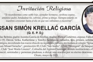 Dussan Simón Krellac García Q. E. P. D.