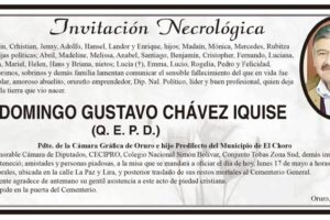 Lic. Domingo Gustavo Chávez Iquise Q. E. P. D.