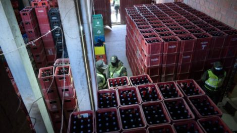 Falsificación de cerveza en El Alto