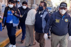 Detención de jueces por narcotráfico en Oruro