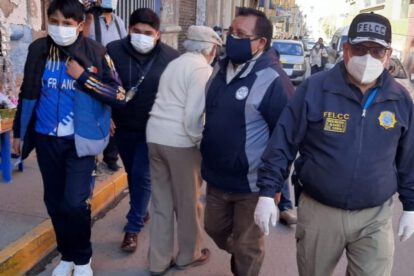 Detención de jueces por narcotráfico en Oruro