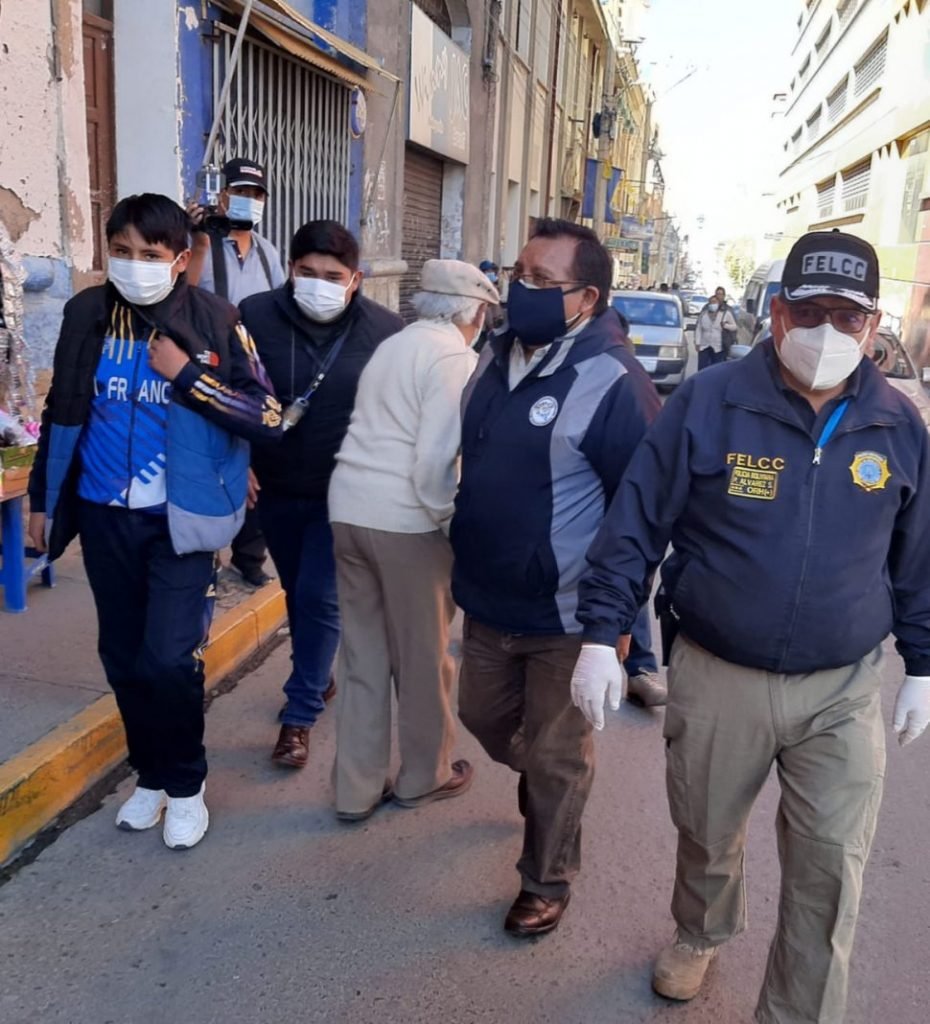 Detención de jueces por narcotráfico en Oruro