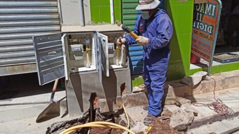 Instalaciones clandestinas de gas domiciliario en Oruro