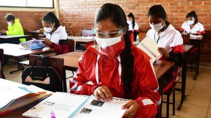Clases semipresenciales en Bolivia