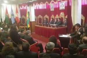 Celebran 164 años del Tribunal Departamental de Justicia de Oruro