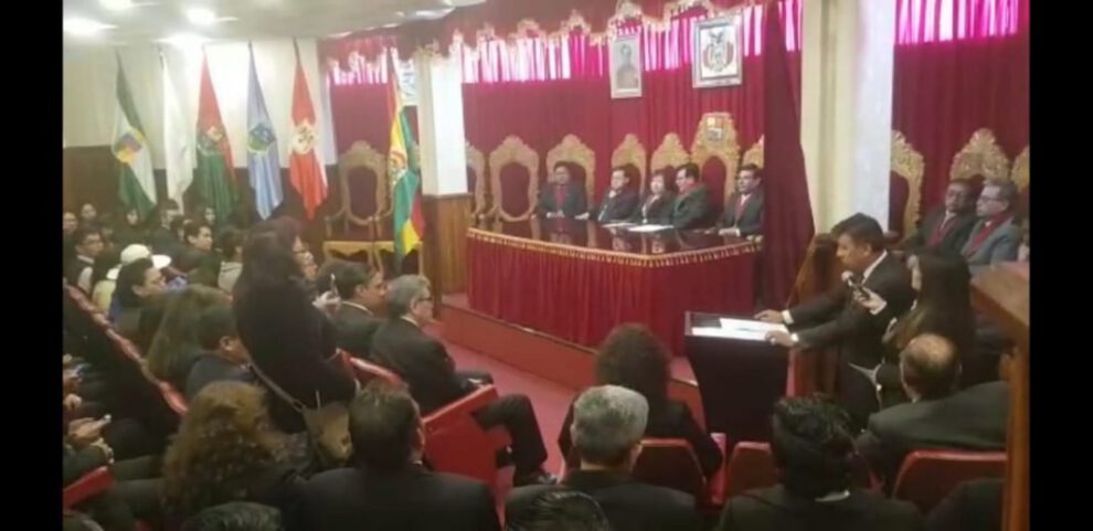 Celebran 164 años del Tribunal Departamental de Justicia de Oruro