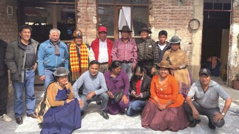 Bloque de resistencia social contra Evo Morales