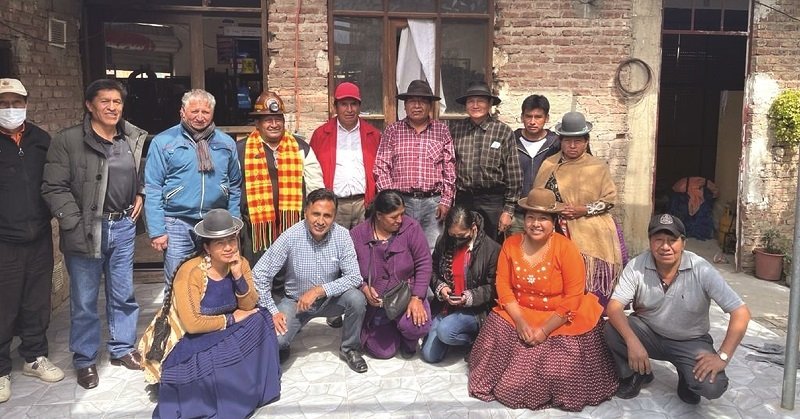 Bloque de resistencia social contra Evo Morales