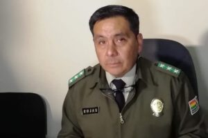 allanamiento de la casa del exdirector de la Felcc Iván Rojas