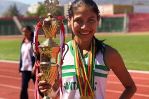 Deportista boliviana Carla Lorena Ríos garantiza su viaje a Ecuador