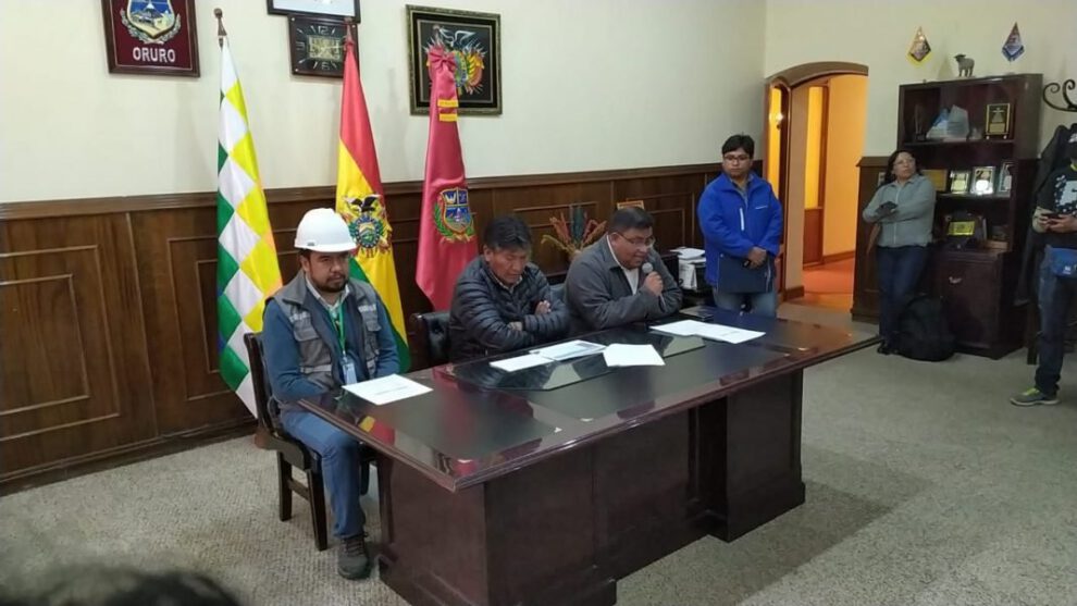 Diagnóstico del alcantarillado de Oruro
