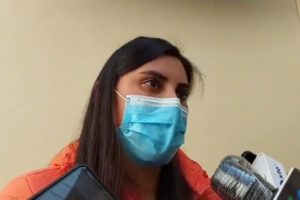 La senadora de Comunidad Ciudadana, Andrea Sahonero, afirma que hijos del Presidente Arce están involucrados en contratos internacionales estatales